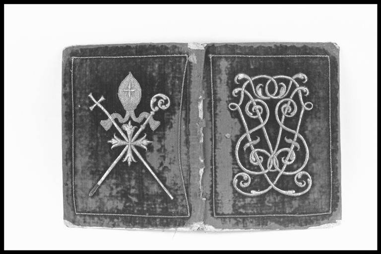 coperta di libro liturgico - manifattura modenese (sec. XIX)