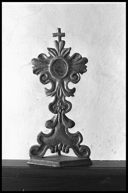 reliquiario - a ostensorio - manifattura emiliana (seconda metà sec. XVIII)