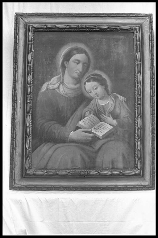 Educazione di Maria Vergine (dipinto) - ambito modenese (sec. XIX)