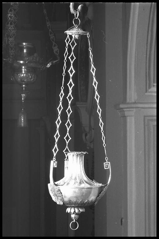 lampada pensile di Pelizza Ferdinando (primo quarto sec. XIX)