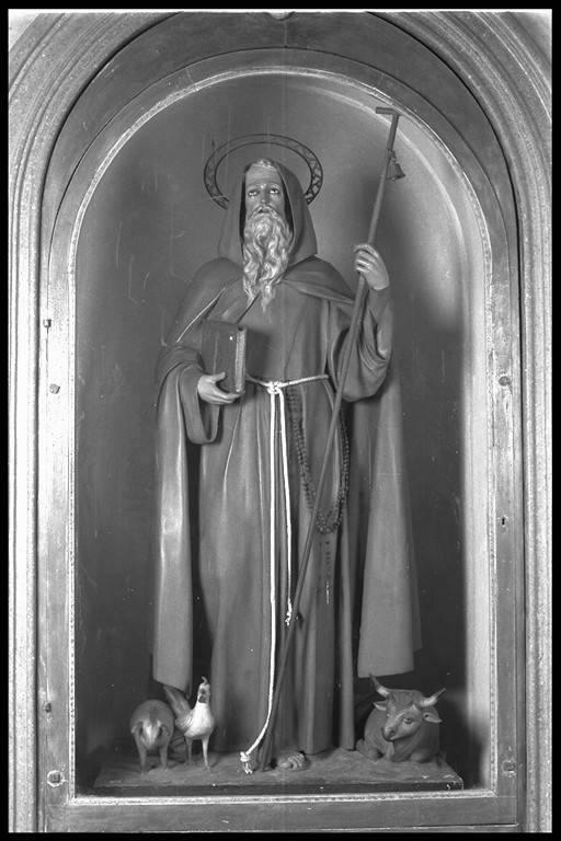 Sant'Antonio Abate (statua) - produzione pugliese (prima metà sec. XX)