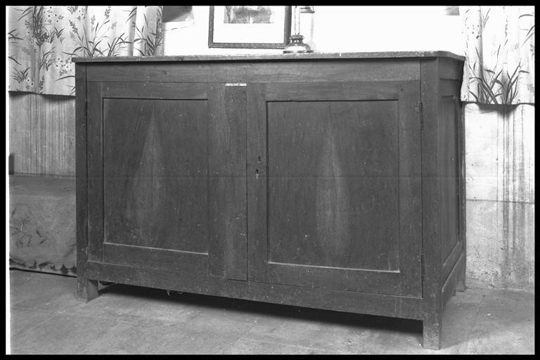 credenza - manifattura emiliana (sec. XIX)