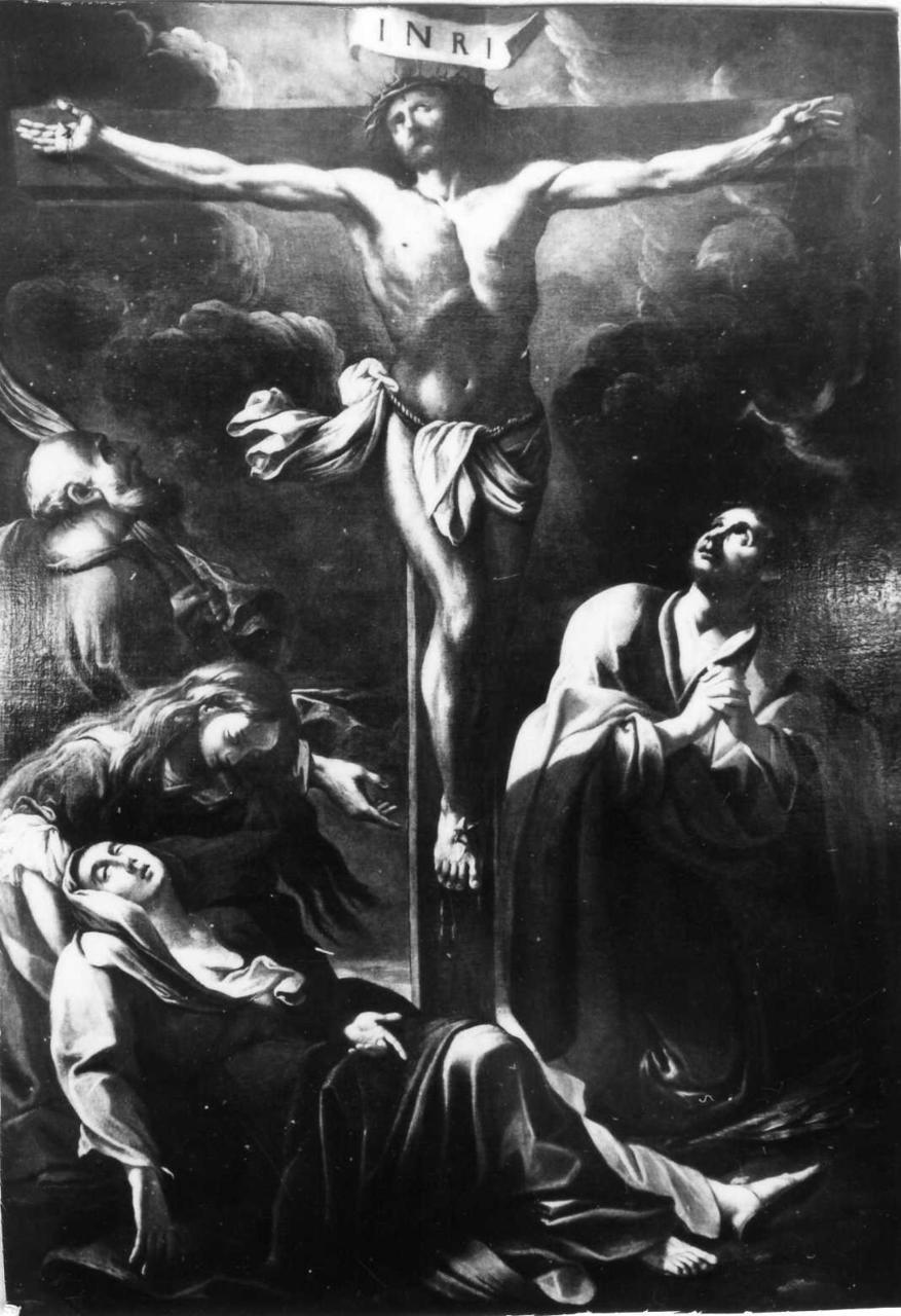 Cristo crocifisso (dipinto) - ambito modenese (inizio sec. XVIII)