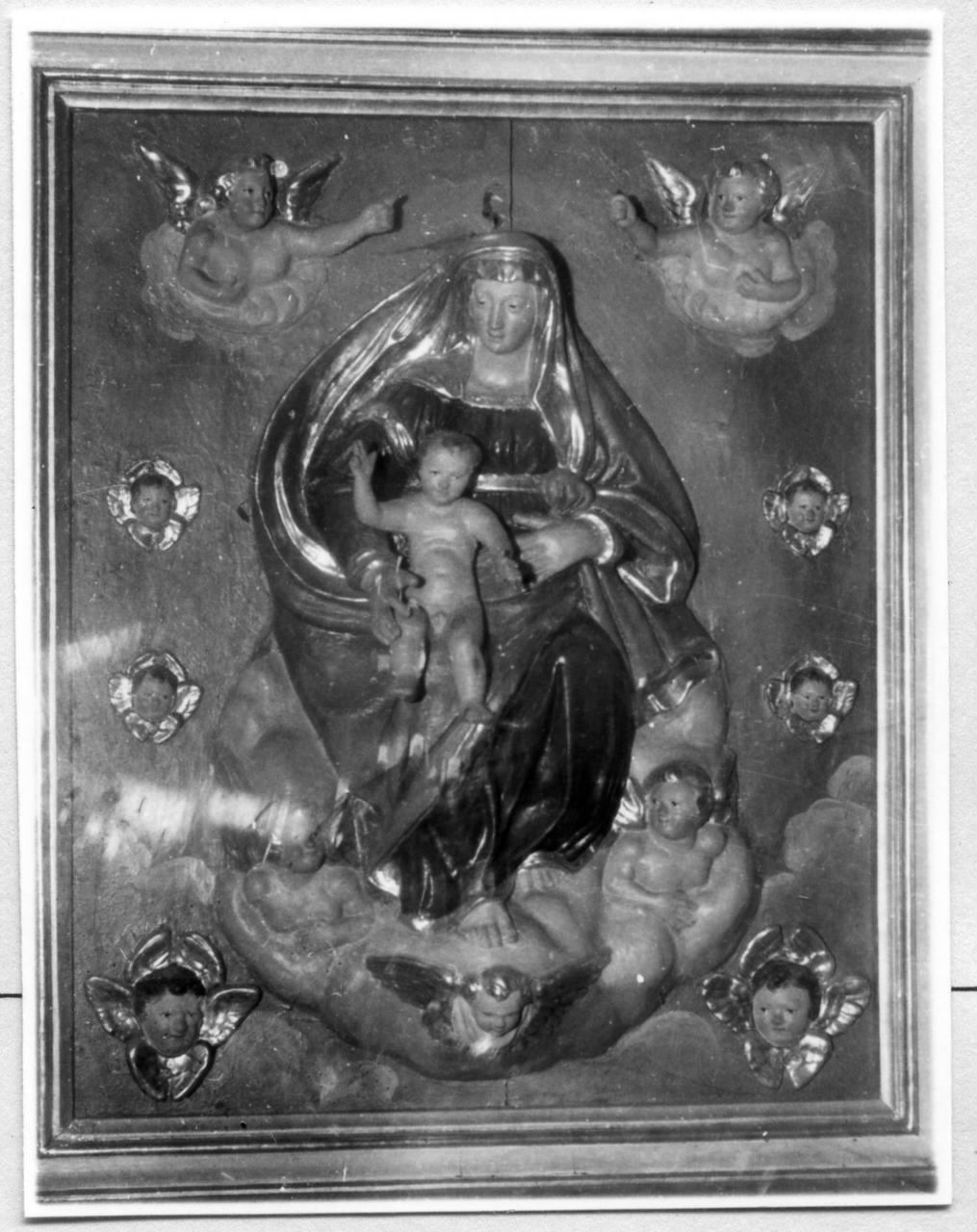 Madonna con Bambino (scultura) - bottega modenese (inizio sec. XVII)