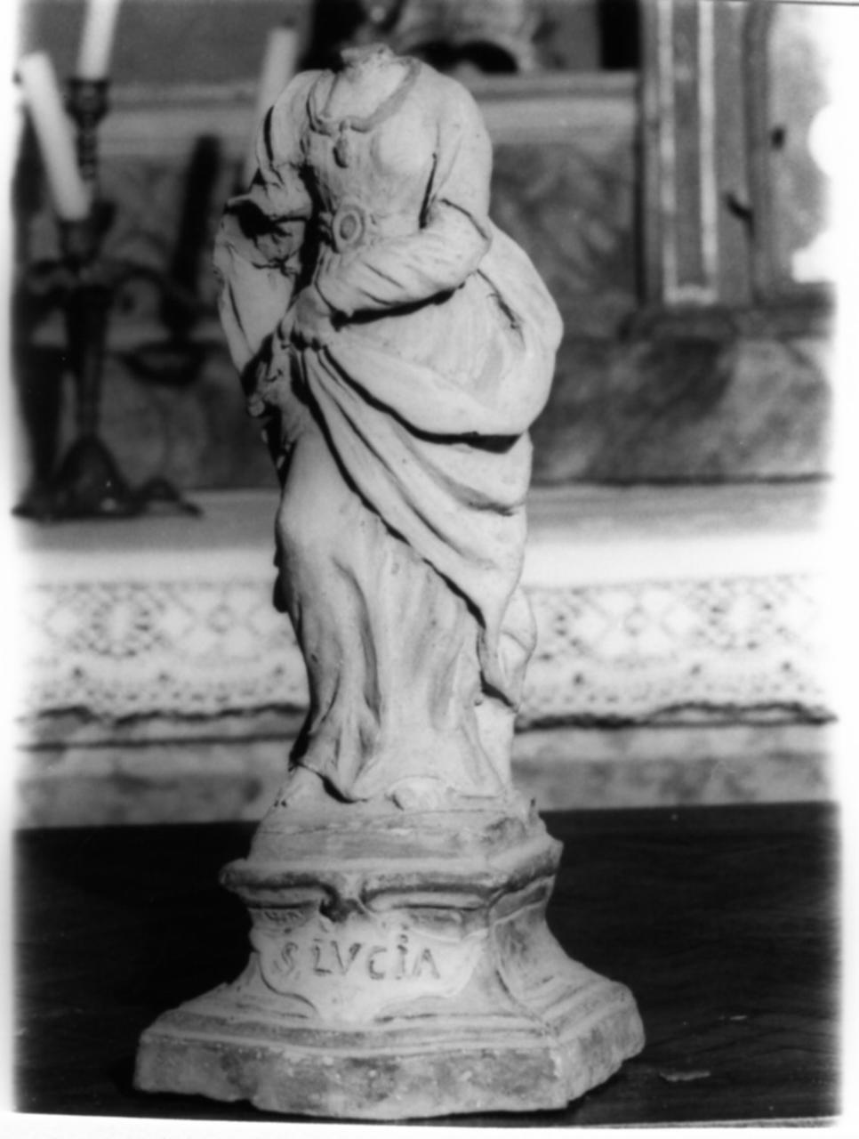 Santa Lucia (statuetta) - bottega bolognese (sec. XVIII)