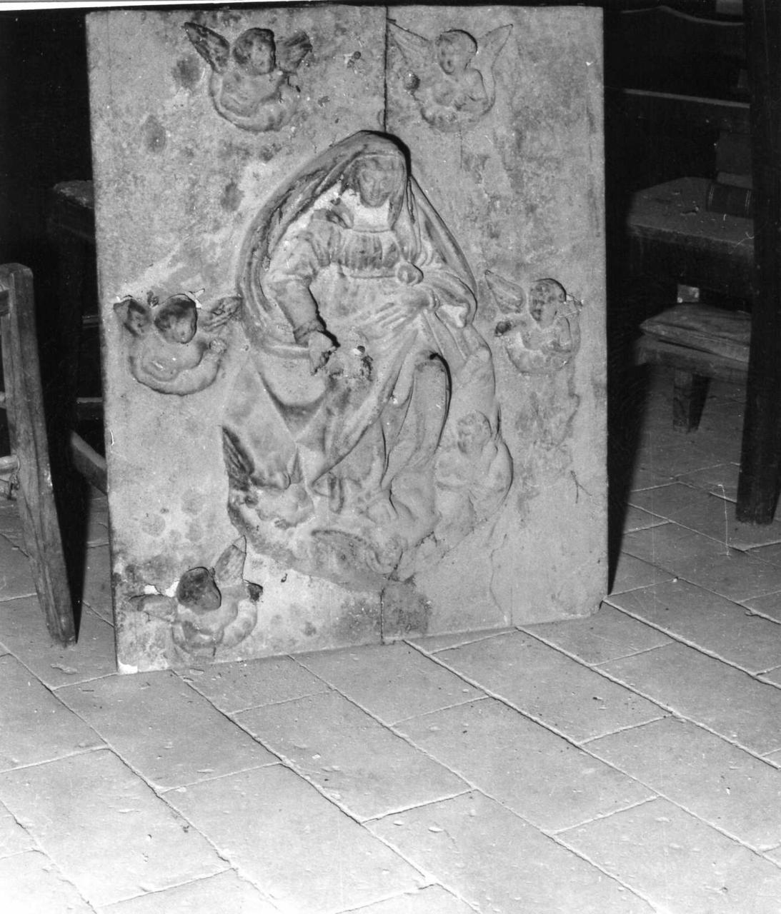 Madonna degli Angeli (rilievo) - bottega modenese (metà sec. XVIII)