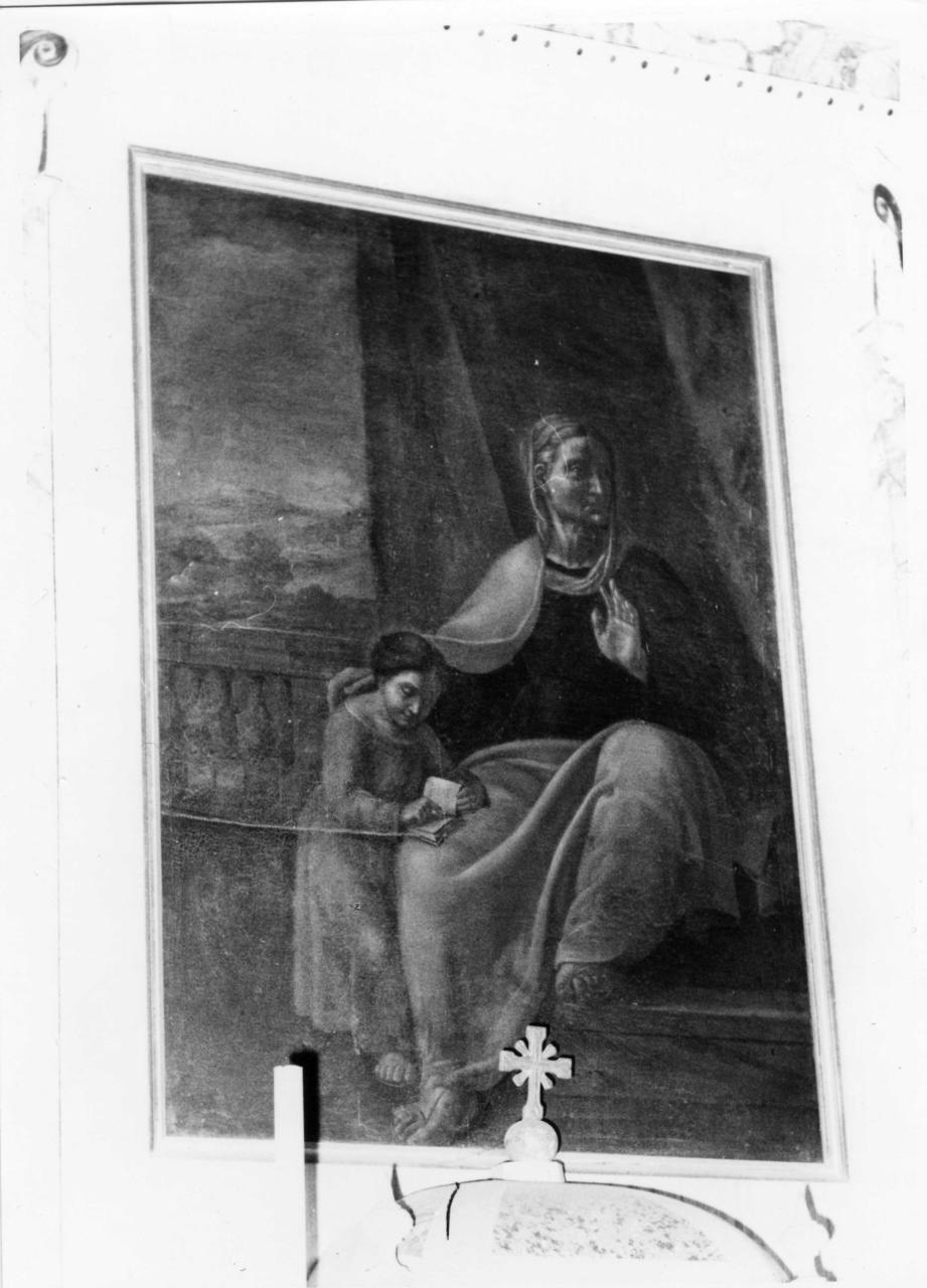 Maria Vergine bambina e Sant'Anna (dipinto) - ambito carpigiano (inizio sec. XVIII)