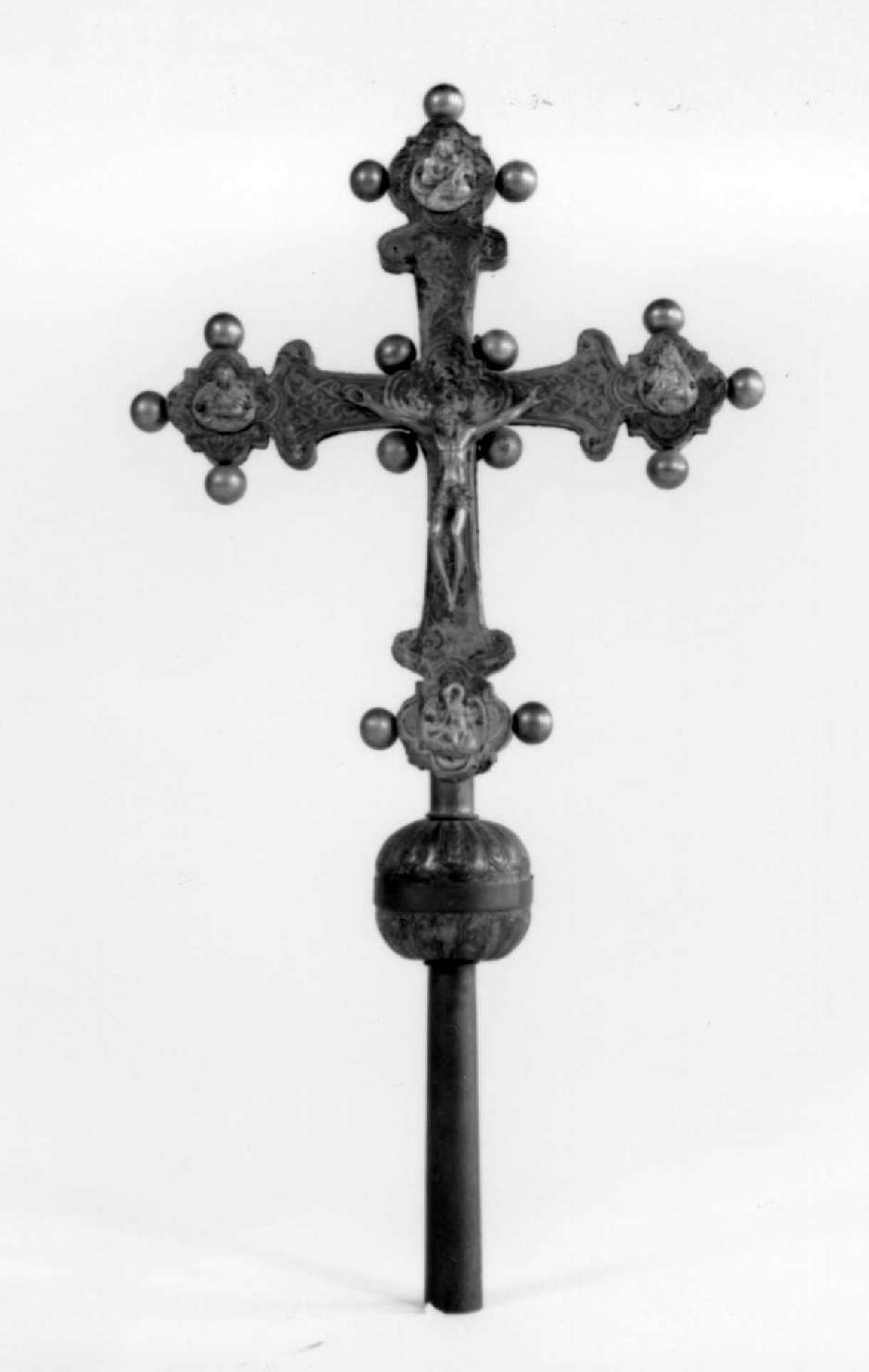 croce processionale - ambito emiliano (sec. XVI)