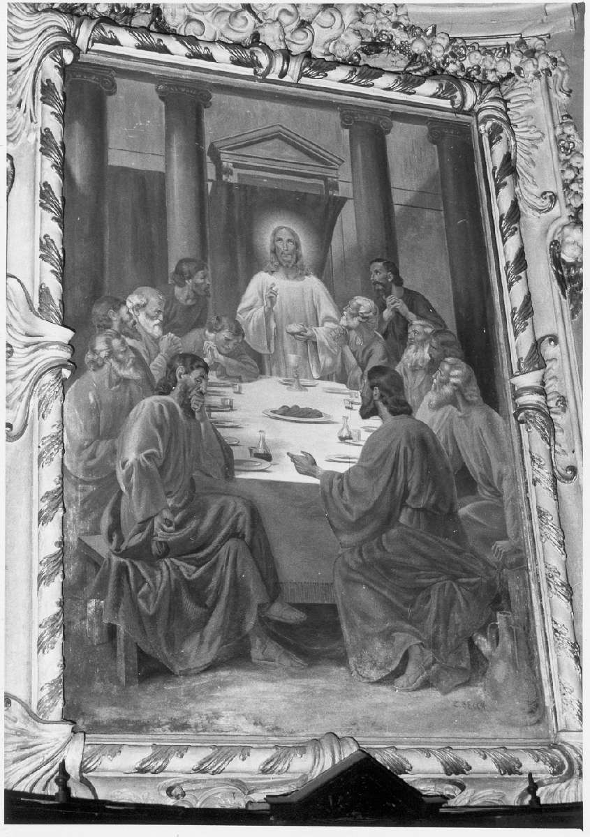 ultima cena (dipinto) di Secchi Cesare (sec. XX)