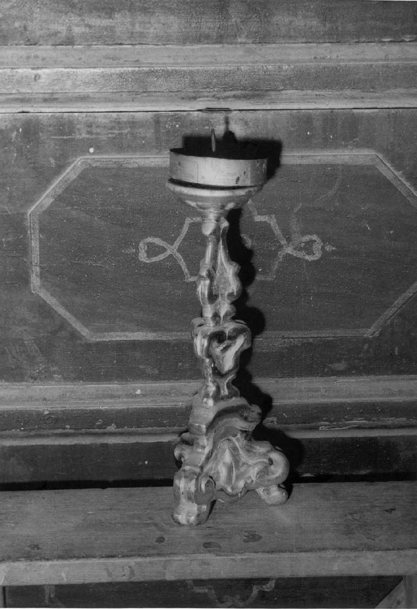 candeliere, serie - manifattura emiliana (seconda metà sec. XVIII)