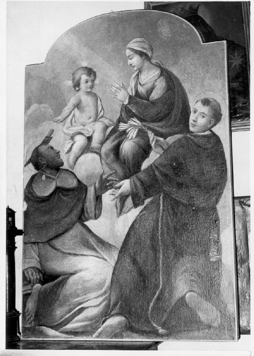 Madonna della Ghiara con San Pietro Martire e San Antonio da Padova (dipinto) - ambito emiliano (seconda metà sec. XVIII)