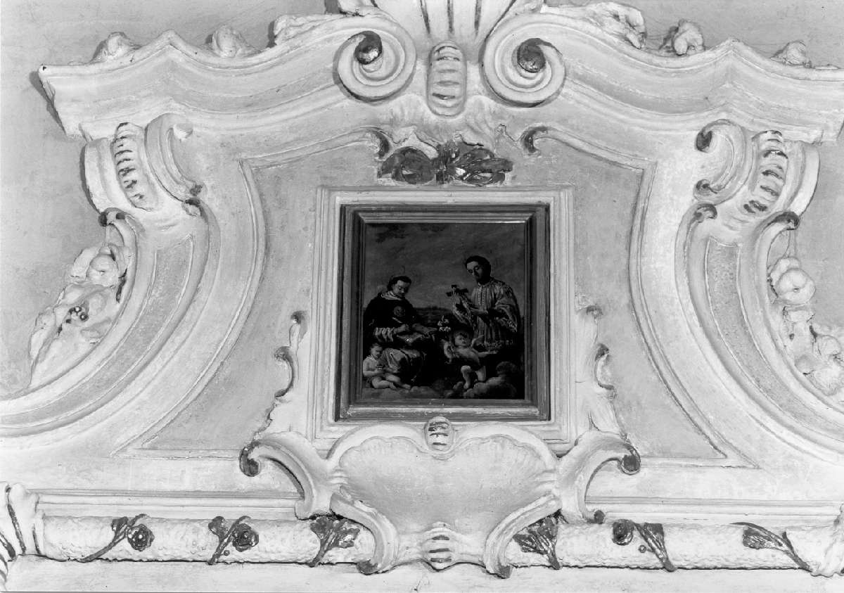 San Tommaso d'Aquino e San Luigi Gonzaga (dipinto) - ambito reggiano (prima metà sec. XVIII)