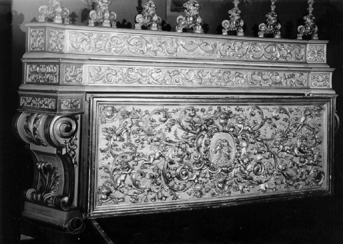 altare maggiore - manifattura reggiana (secc. XVIII/ XIX)