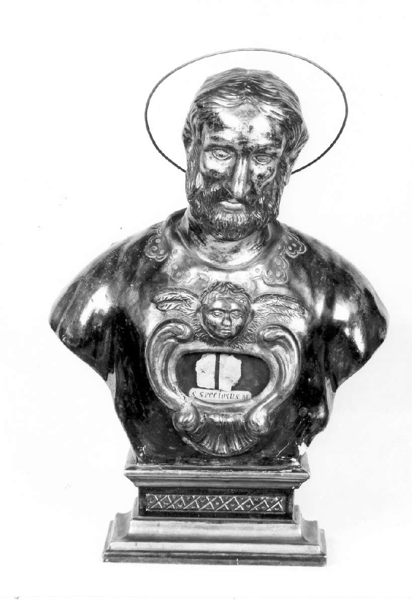 San Specioso (reliquiario - a busto) - manifattura emiliana (secc. XVII/ XVIII)