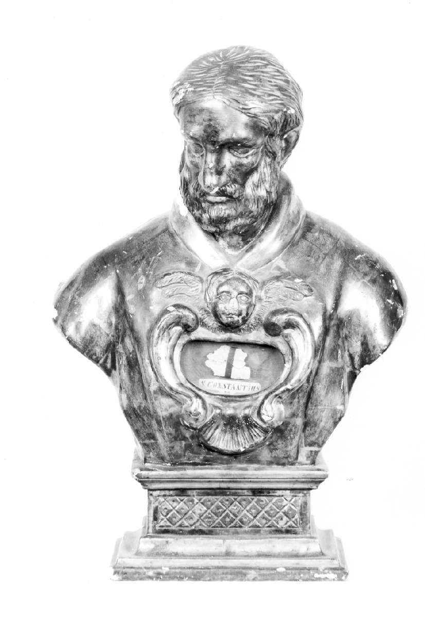 San Costanzo (reliquiario - a busto) - manifattura emiliana (secc. XVII/ XVIII)