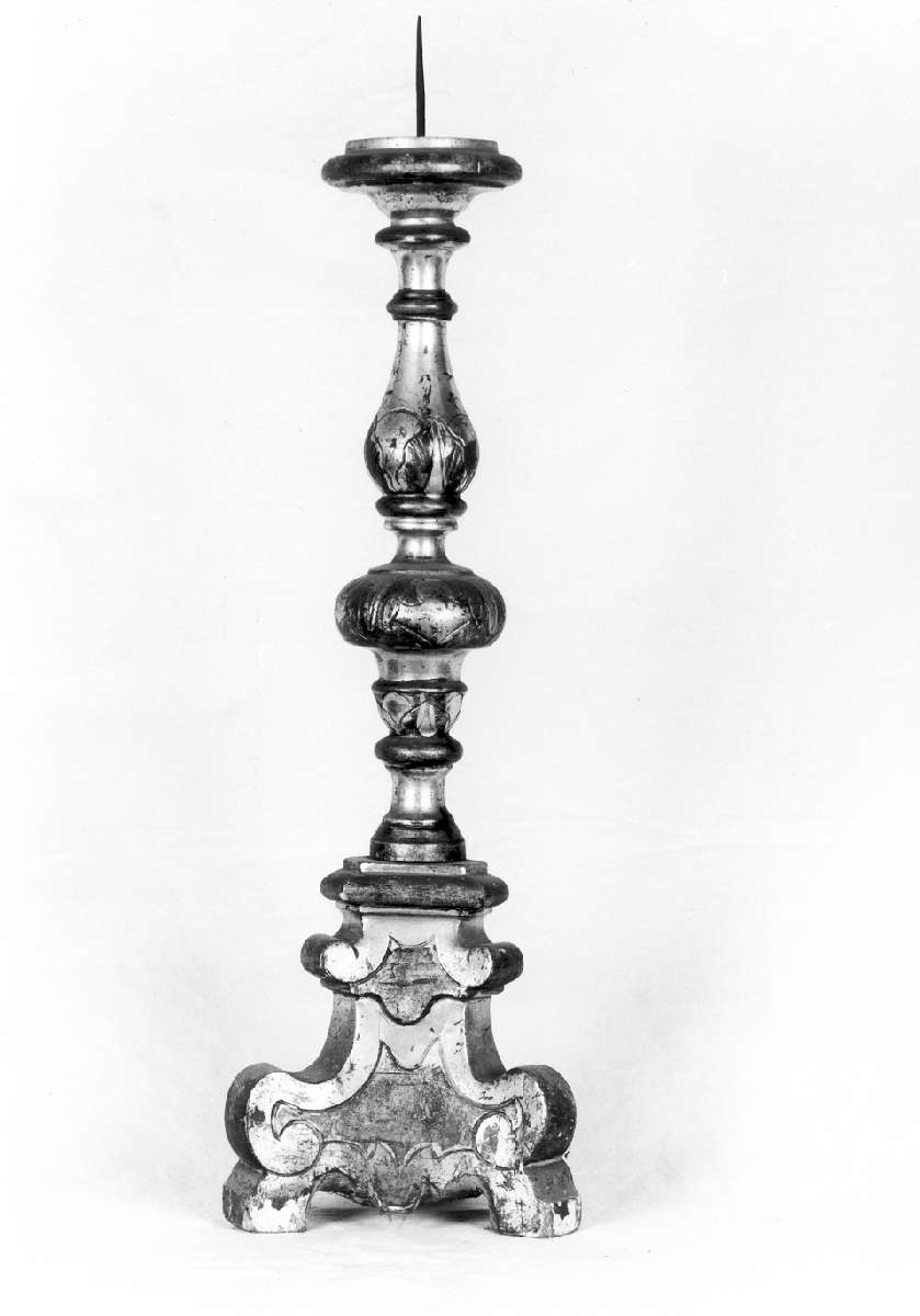 candeliere - manifattura emiliana (metà sec. XVIII)