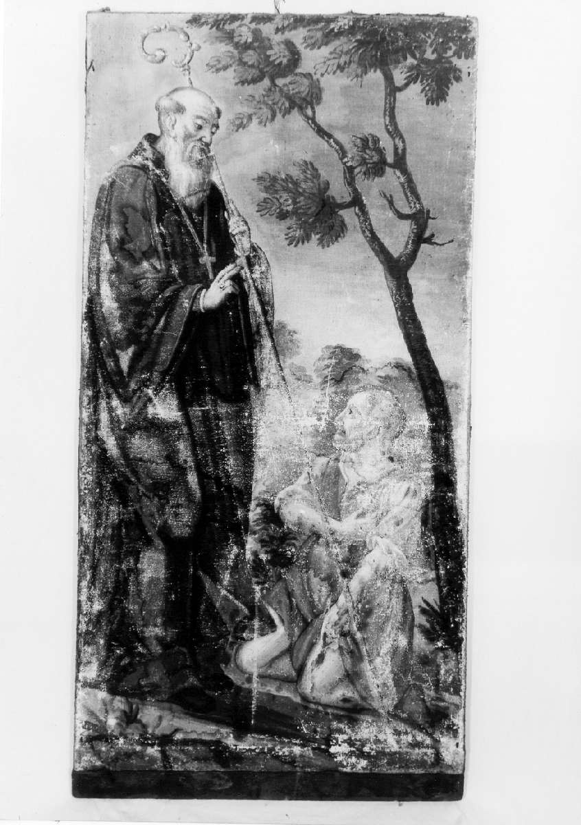 San Mauro Abate (dipinto) - ambito emiliano (sec. XVIII)