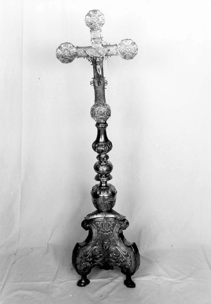croce d'altare - manifattura emiliana (seconda metà sec. XIX)