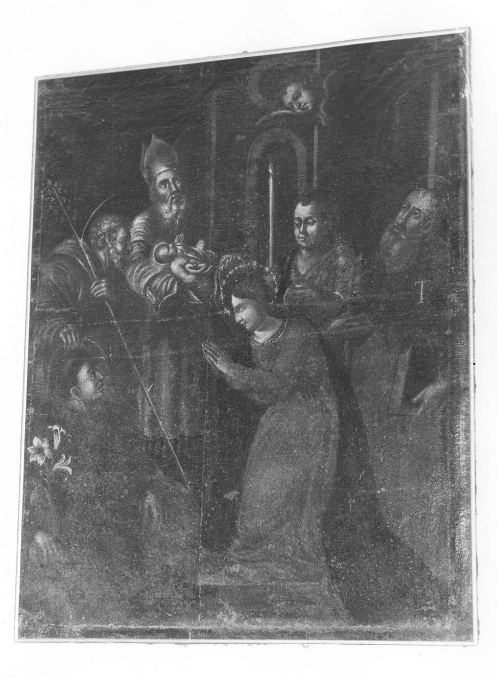 presentazione di Gesù al tempio (dipinto) - ambito reggiano (prima metà sec. XVII)