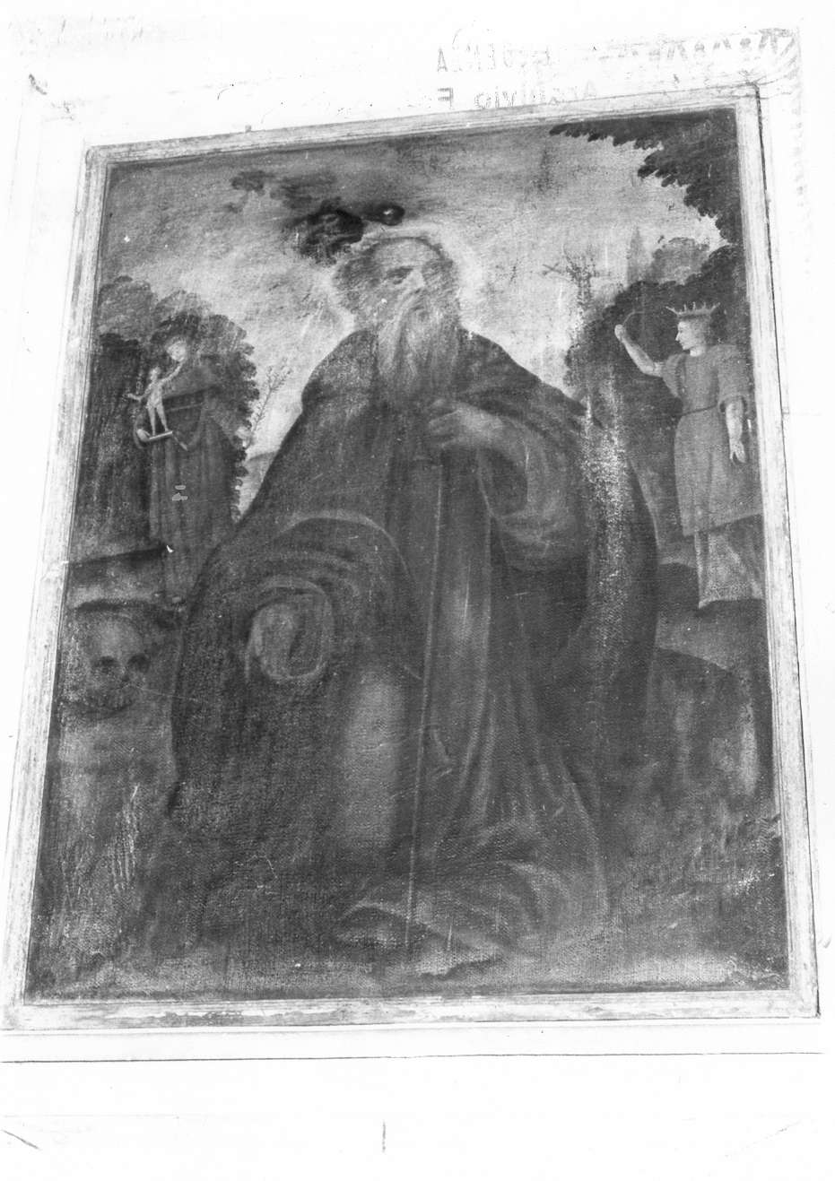 Sant'Antonio Abate (dipinto) - ambito emiliano (fine/inizio secc. XVI/ XVII)