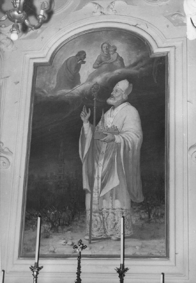 San Geminiano Vescovo (dipinto) di Neri Vittorio (sec. XX)