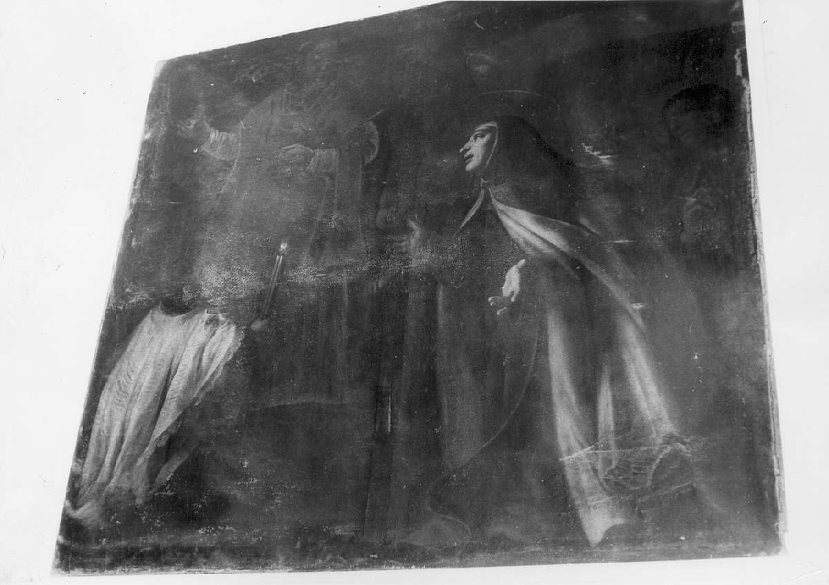 Santa Teresa d'Avila orante (dipinto) - ambito emiliano (terzo quarto sec. XVII)