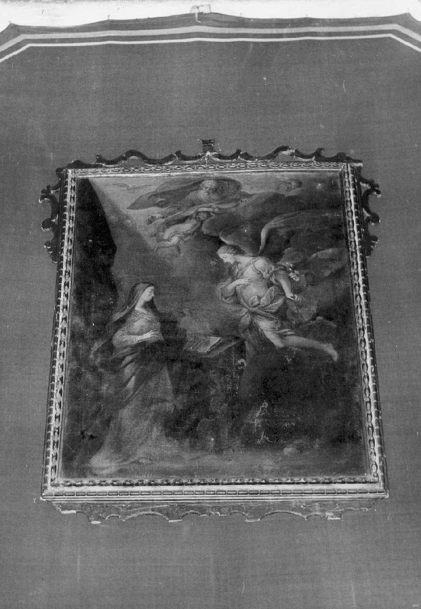Annunciazione (dipinto) di Vellani Francesco (sec. XVIII)