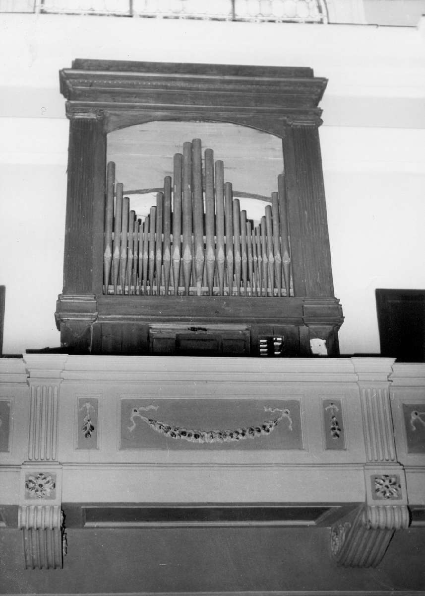 cassa d'organo - manifattura emiliana (sec. XIX)