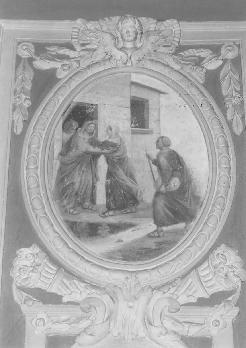 visitazione (dipinto) di Mundici Geminiano - ambito emiliano (seconda metà sec. XVIII, sec. XIX)