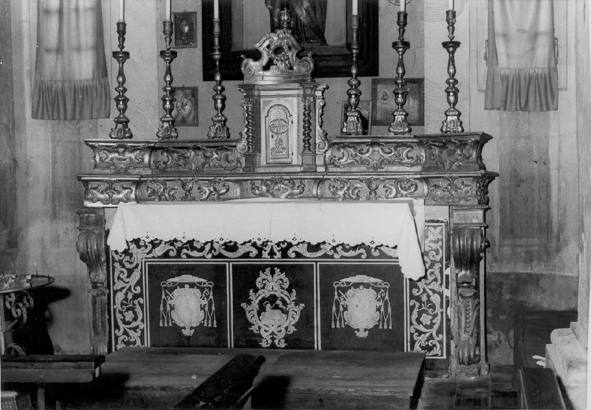 altare - manifattura reggiana (seconda metà sec. XVIII)