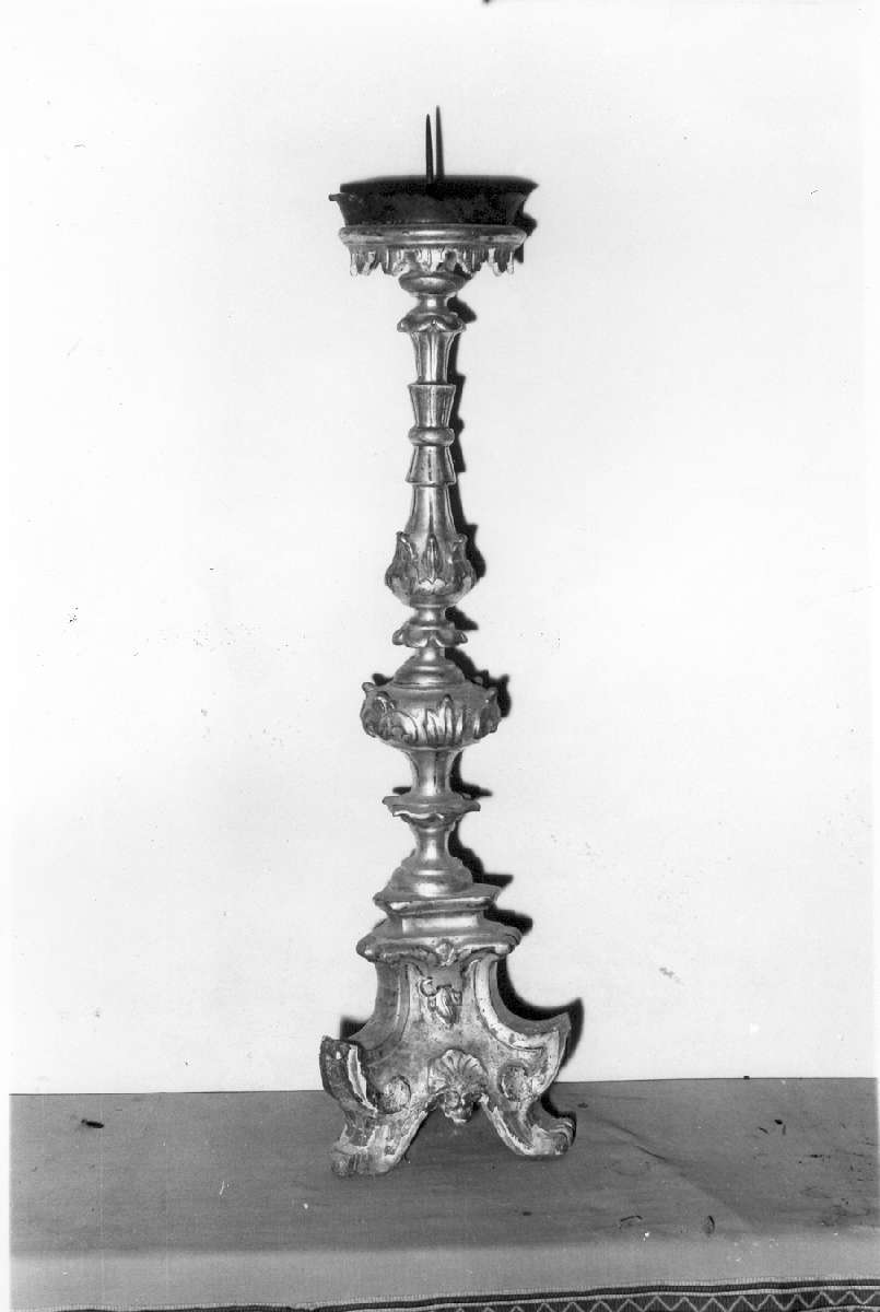 candeliere, serie - manifattura reggiana (sec. XIX)