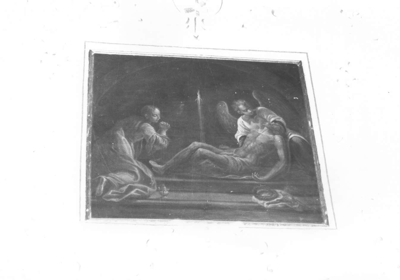 compianto sul Cristo morto con Santa Maria Maddalena (dipinto) - ambito lombardo (prima metà sec. XVII)