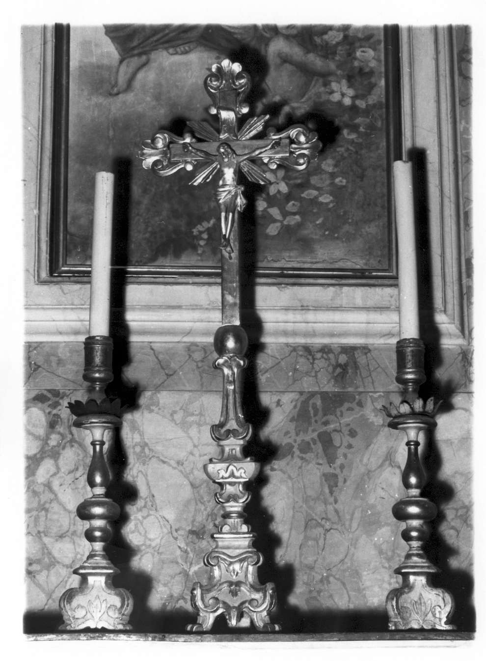 candeliere, serie - manifattura emiliano-lombarda (sec. XIX)