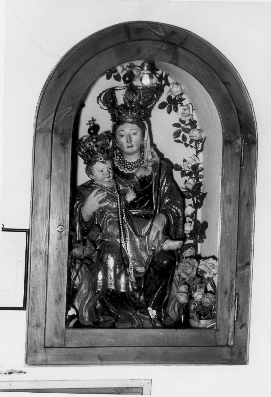 Madonna dell'aiuto, Madonna con Bambino (statua) - ambito emiliano-lombardo (sec. XVII)