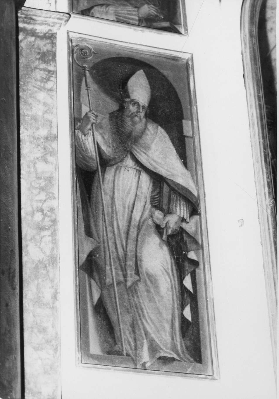 San Biagio vescovo (dipinto, elemento d'insieme) - ambito emiliano (prima metà sec. XVII)