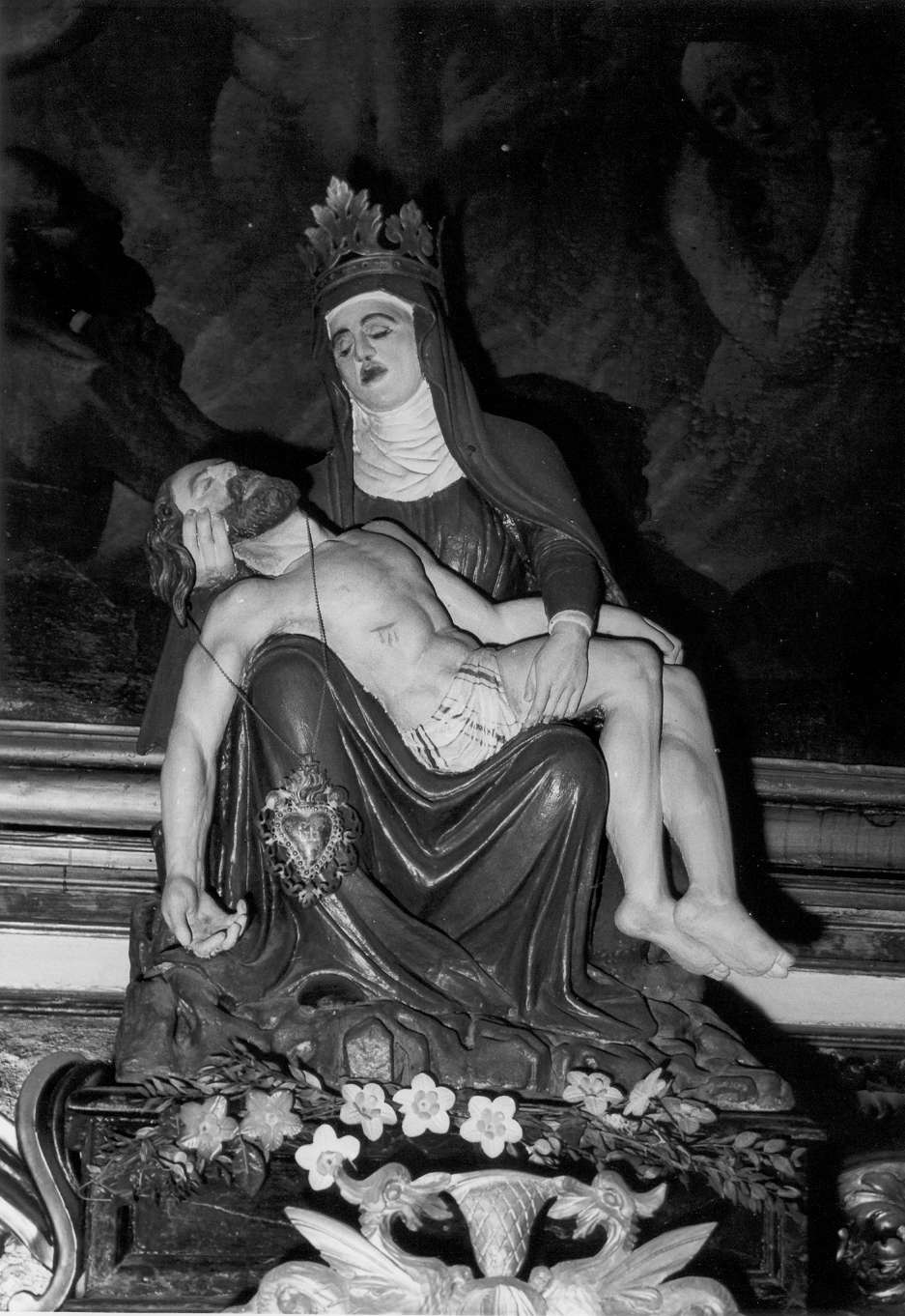 Pietà (gruppo scultoreo) - ambito emiliano-lombardo (sec. XVII)