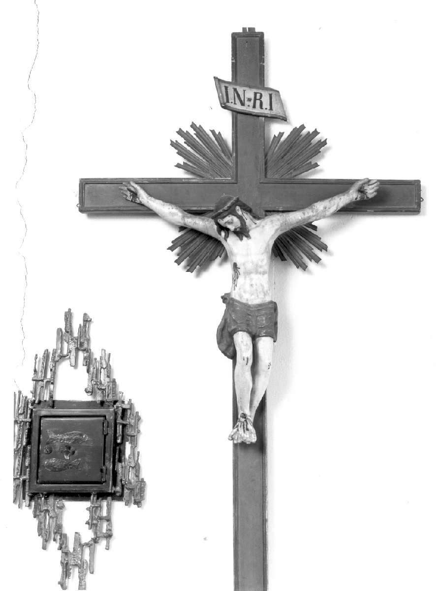 croce processionale - manifattura italiana (inizio sec. XIX)