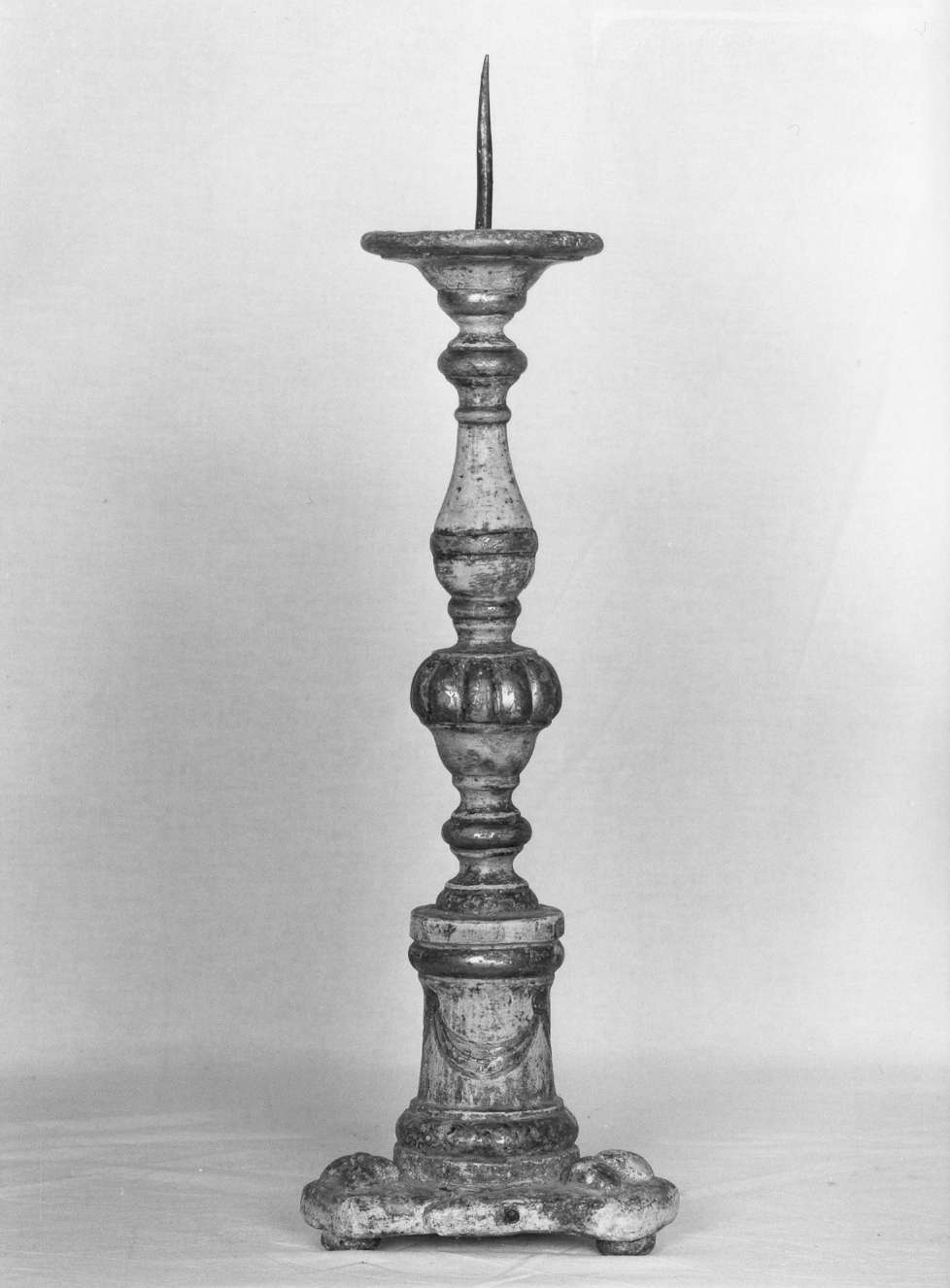 candeliere, serie - manifattura emiliano-lombarda (primo quarto sec. XIX)