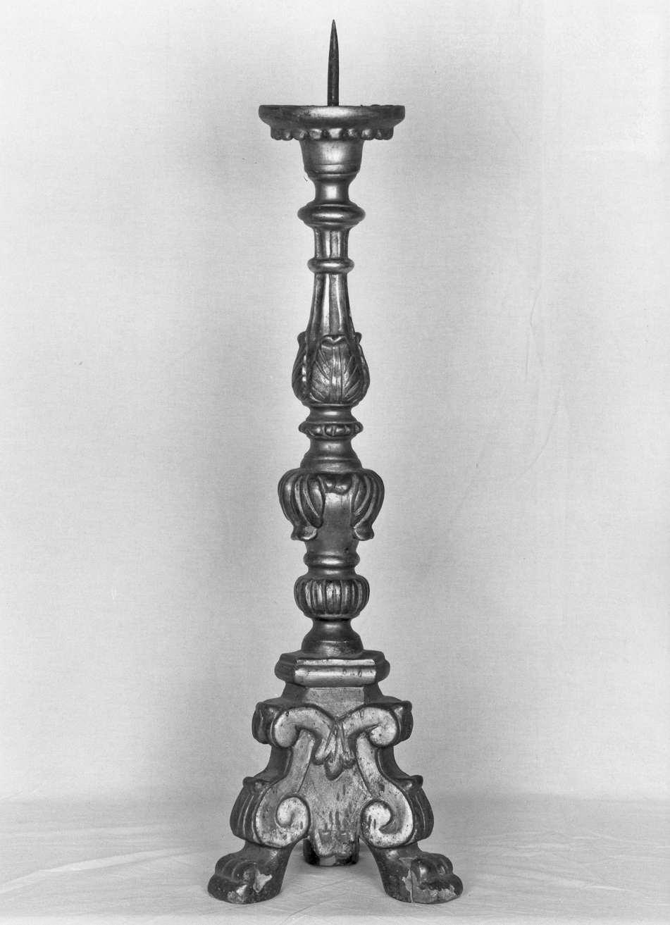 candeliere, serie - manifattura emiliano-lombarda (seconda metà sec. XIX)