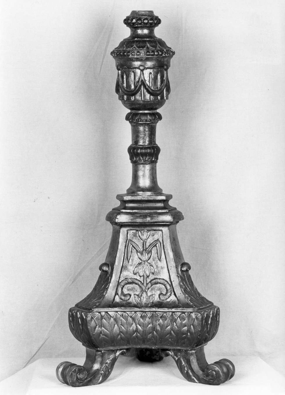 base per croce d'altare - manifattura emiliano-lombarda (prima metà sec. XIX)