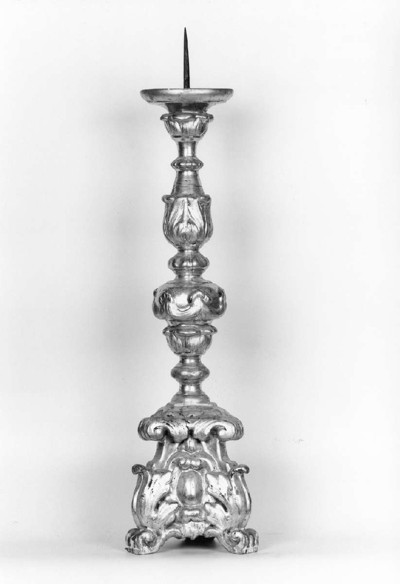 candeliere, serie - manifattura emiliana (prima metà sec. XIX)