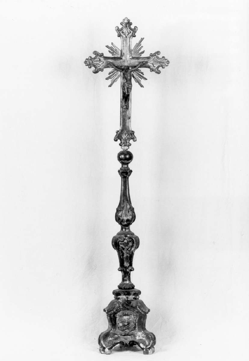 croce d'altare - manifattura emiliana (metà sec. XVIII)