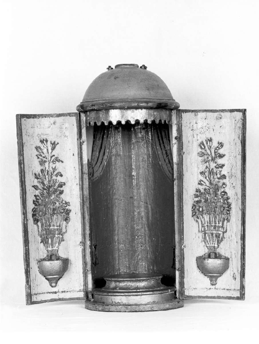 tabernacolo portatile - manifattura modenese (sec. XIX)