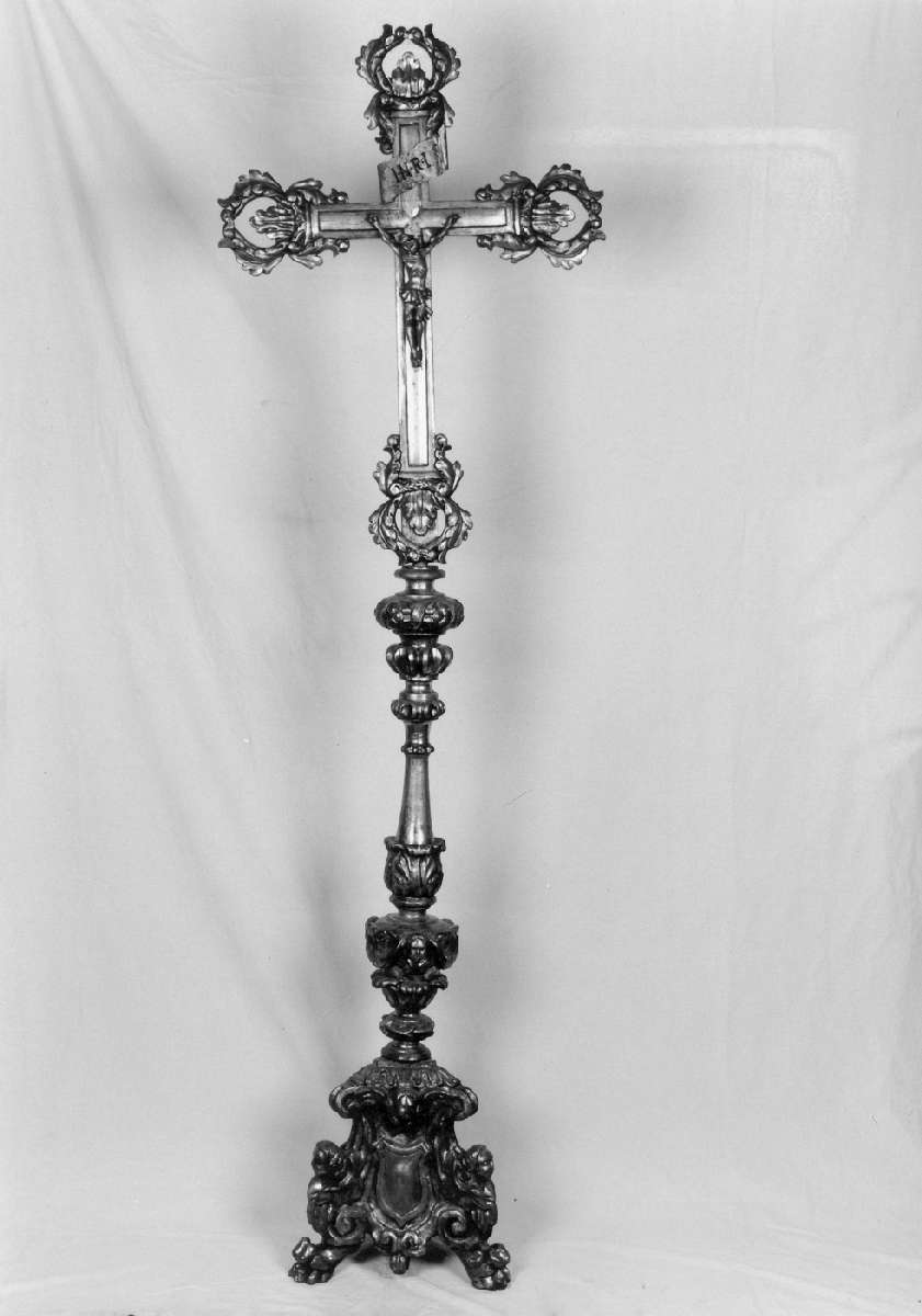 croce d'altare - manifattura emiliana (secc. XVIII/ XIX)