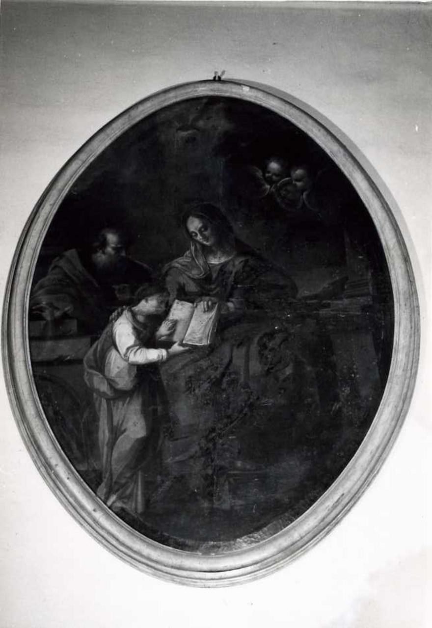 Sant'Anna insegna a leggere a Maria Vergine (dipinto) - ambito modenese (metà sec. XVIII)