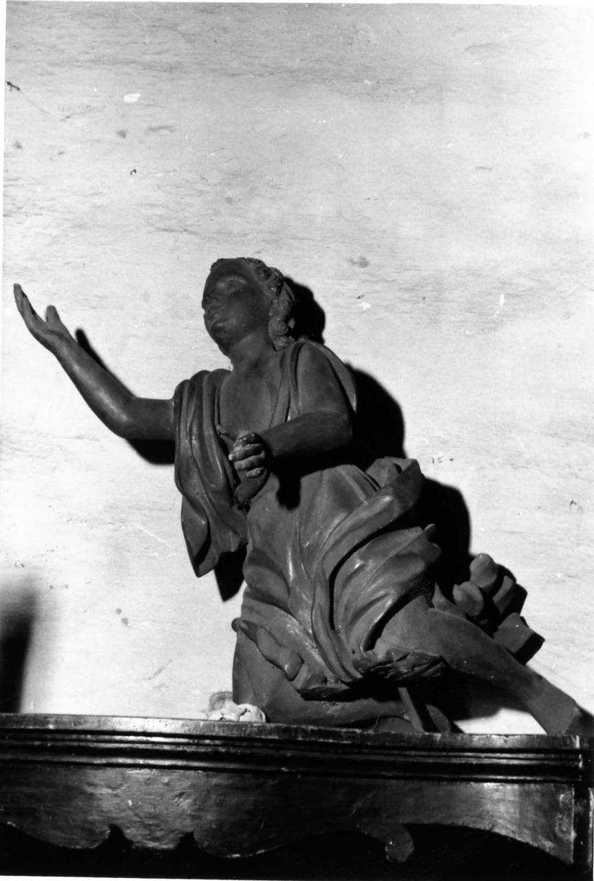angelo orante (statua) - bottega modenese (seconda metà sec. XVII)