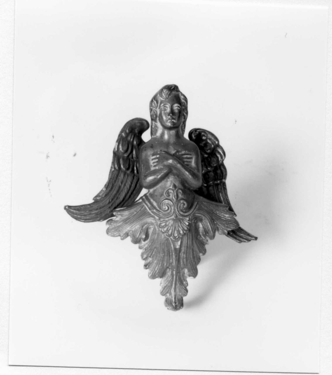 angelo (statuetta, frammento) - bottega emiliano-romagnola (sec. XIX)