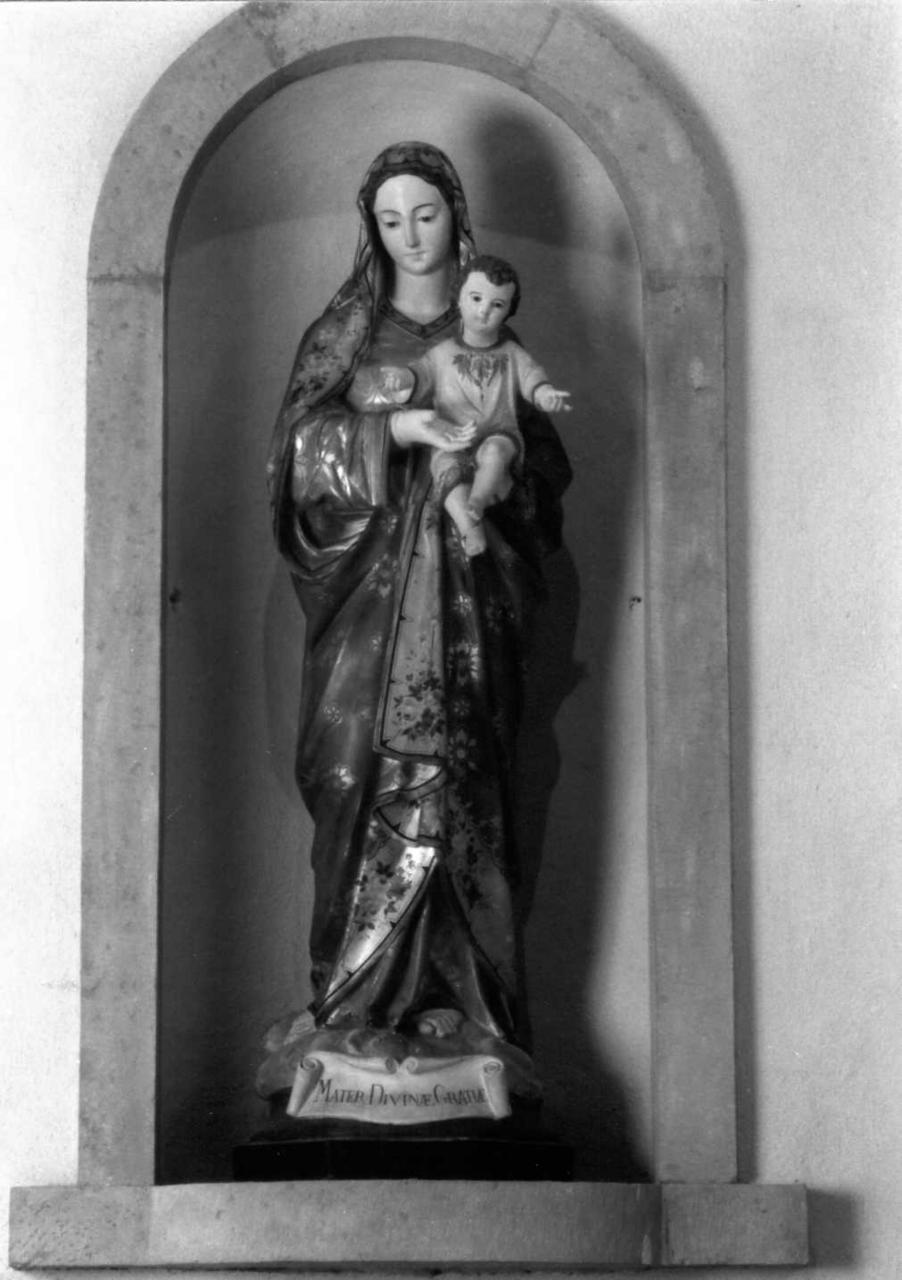 Madonna con Bambino (statua) - bottega modenese (seconda metà sec. XVII)