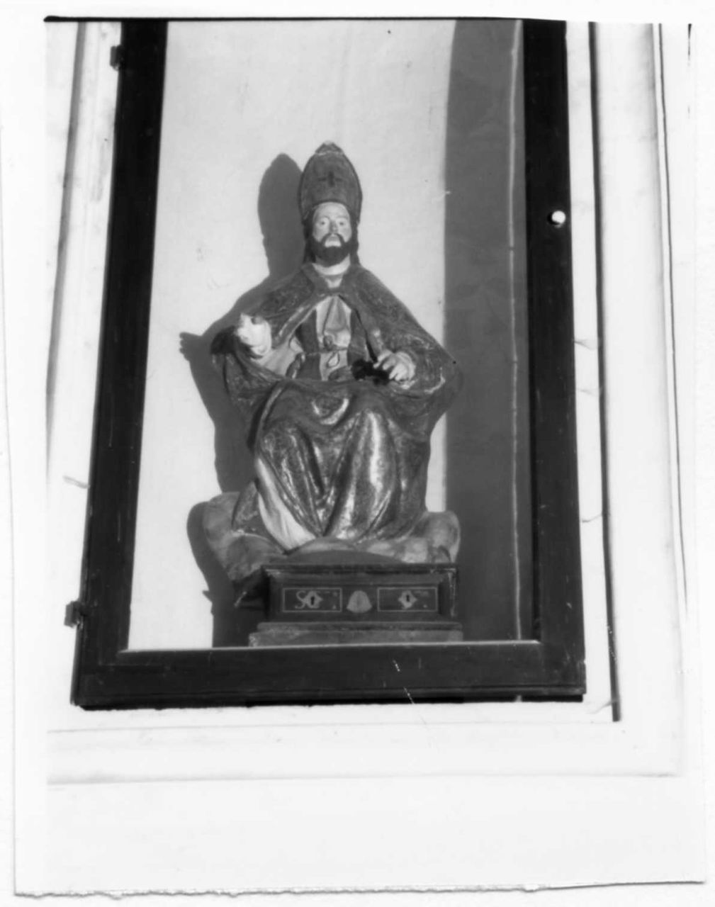 San Martino vescovo (statua) - bottega emiliana (sec. XVII)