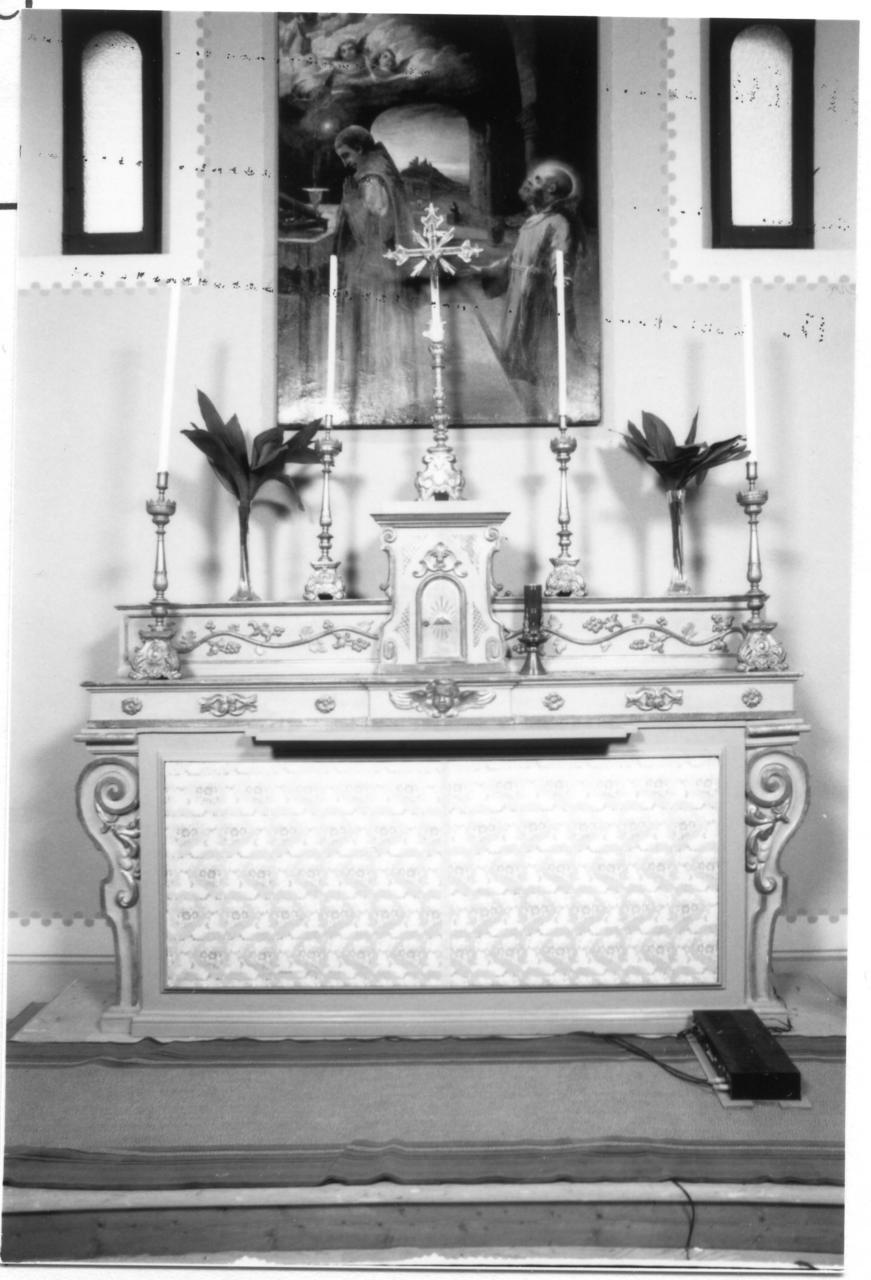 altare maggiore - bottega emiliana (seconda metà sec. XIX)
